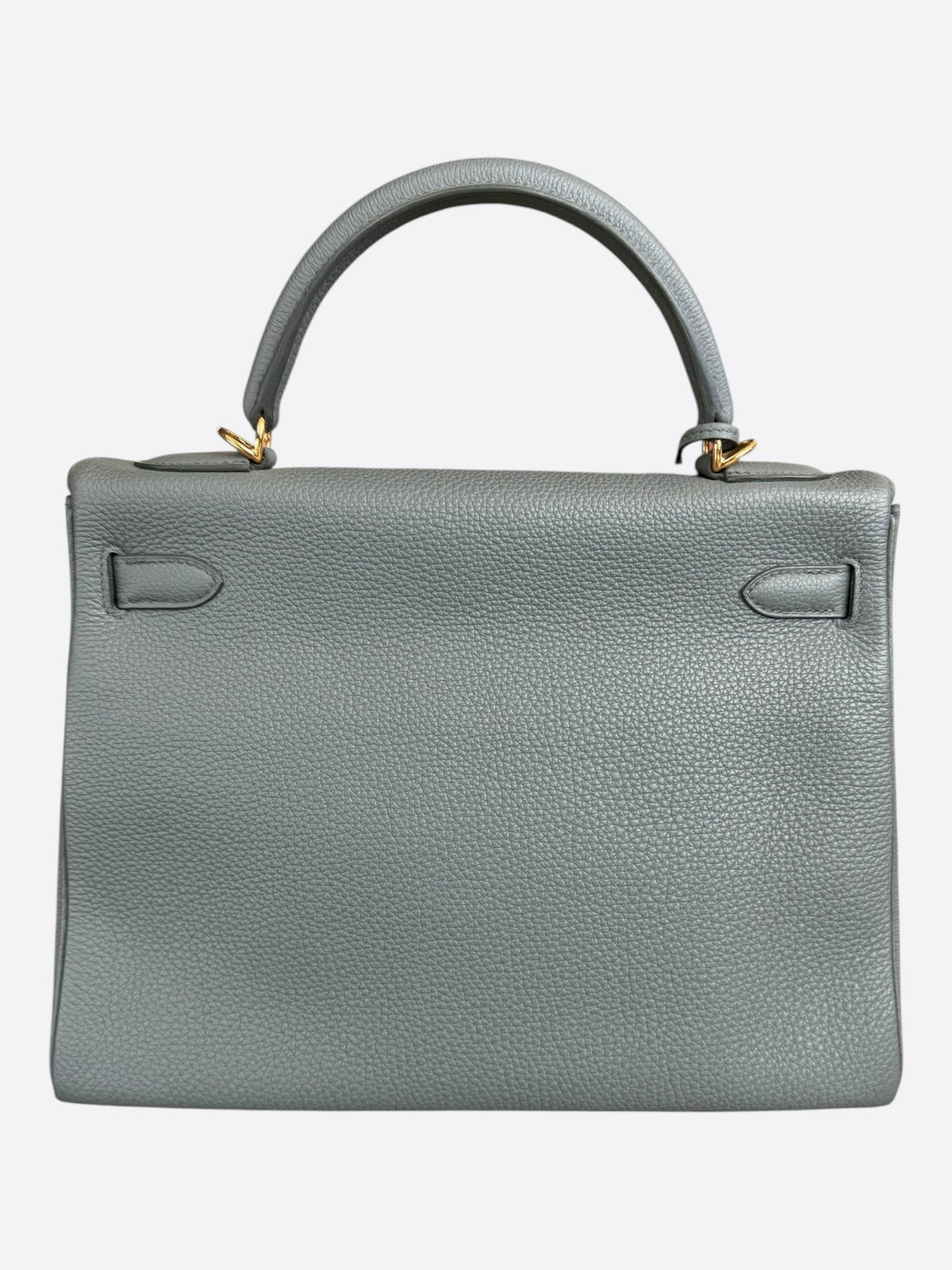 Hermes Vert Amande Togo & Gold Hardware Kelly 32