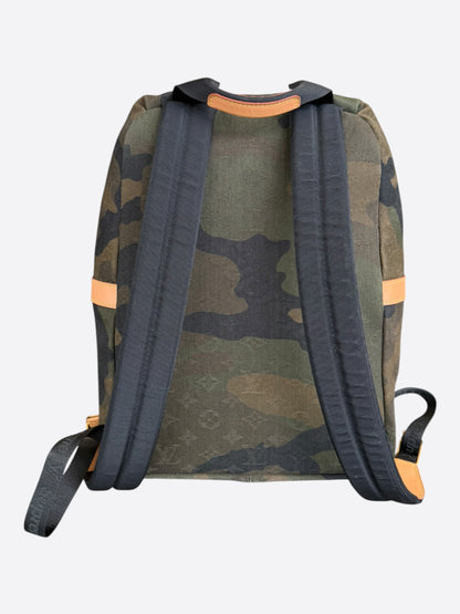 Louis Vuitton Supreme Camo Monogram Apollo Backpack