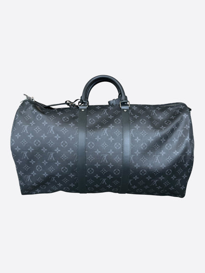 Louis Vuitton Monogram Eclipse Keepall 55