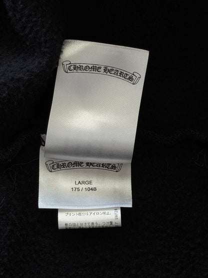 Chrome Hearts Black, Red & White Foti Graphic Zip Up Hoodie