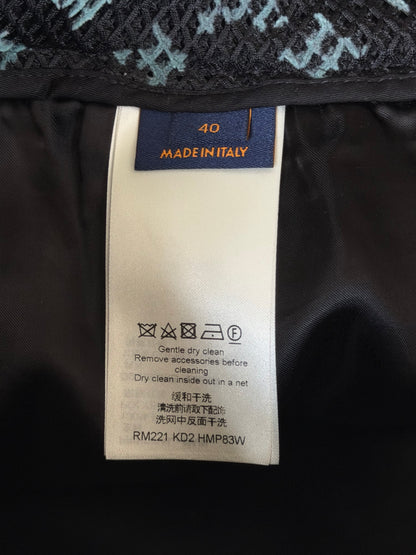 Louis Vuitton Black Rainbow Monogram Mesh Shorts