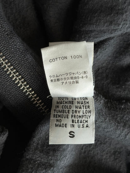 Chrome Hearts Black & Blue Cross Logo Zip Up Hoodie