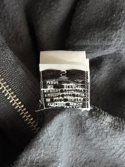 Chrome Hearts Black & Blue Cross Logo Zip Up Hoodie