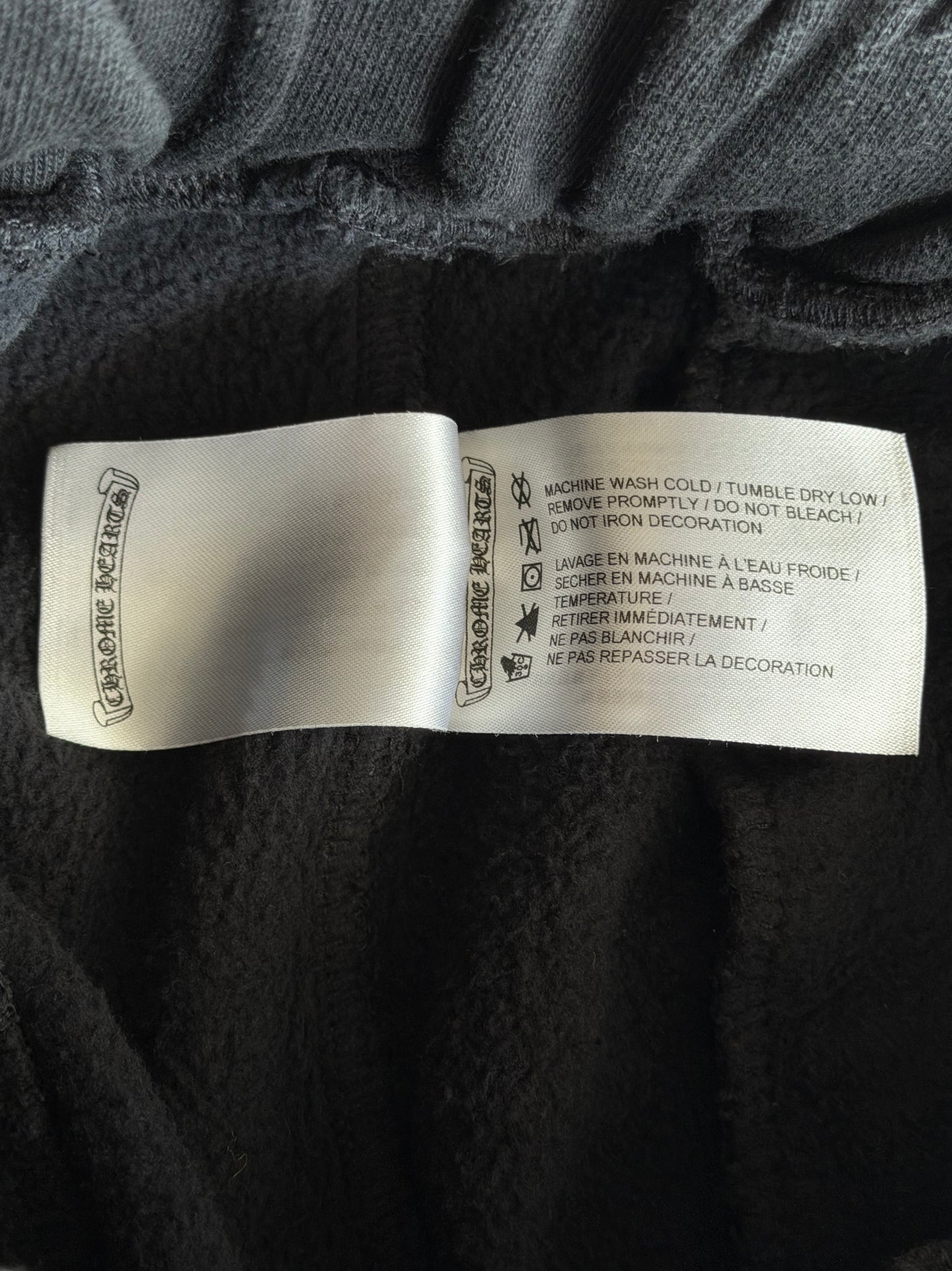 Chrome Hearts Black Camouflage Triple Cross Logo Sweatpants