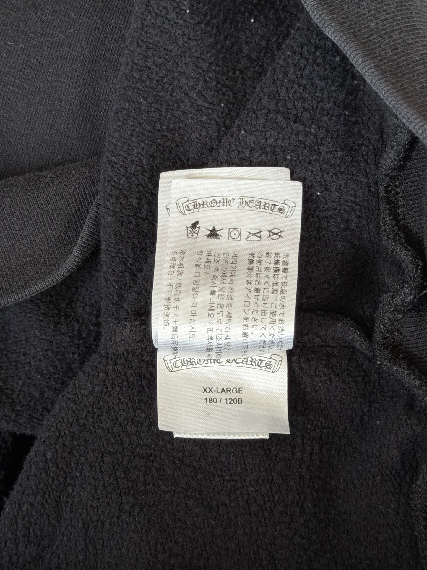 Chrome Hearts Black USA Flag Hoodie
