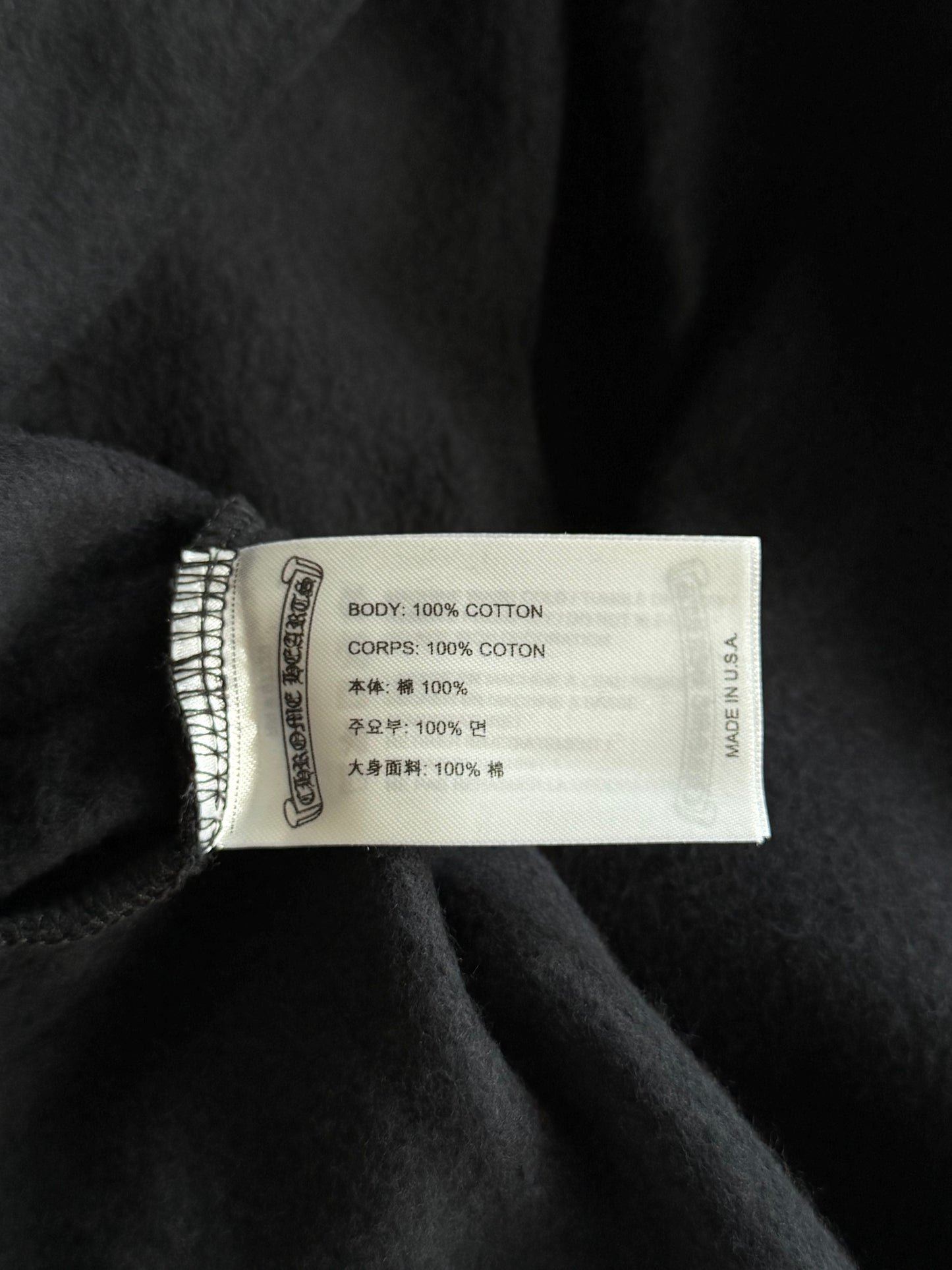 Chrome Hearts Black, White & Pink Deadly Doll Hoodie