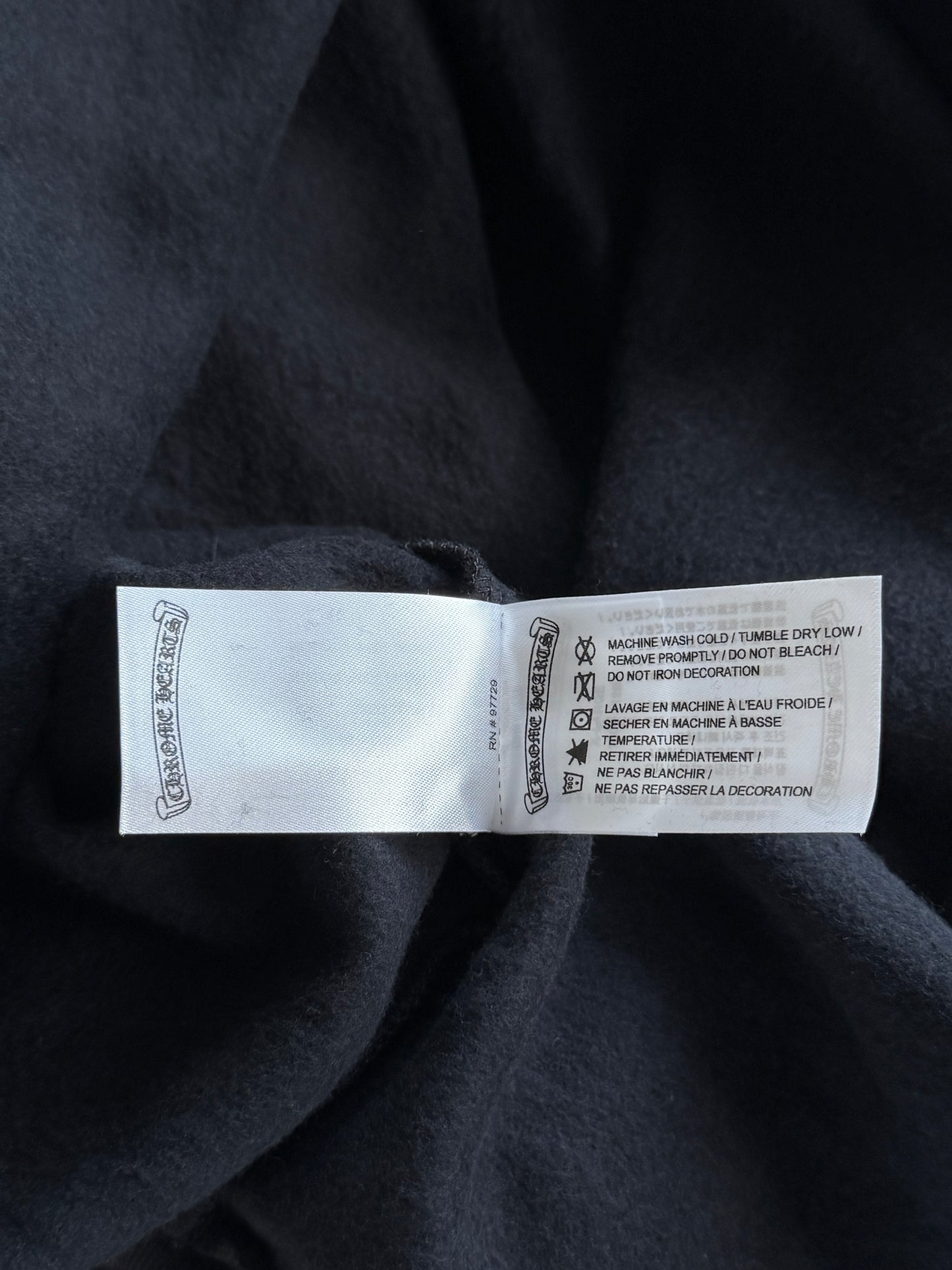 Chrome Hearts Black, White & Pink Deadly Doll Hoodie