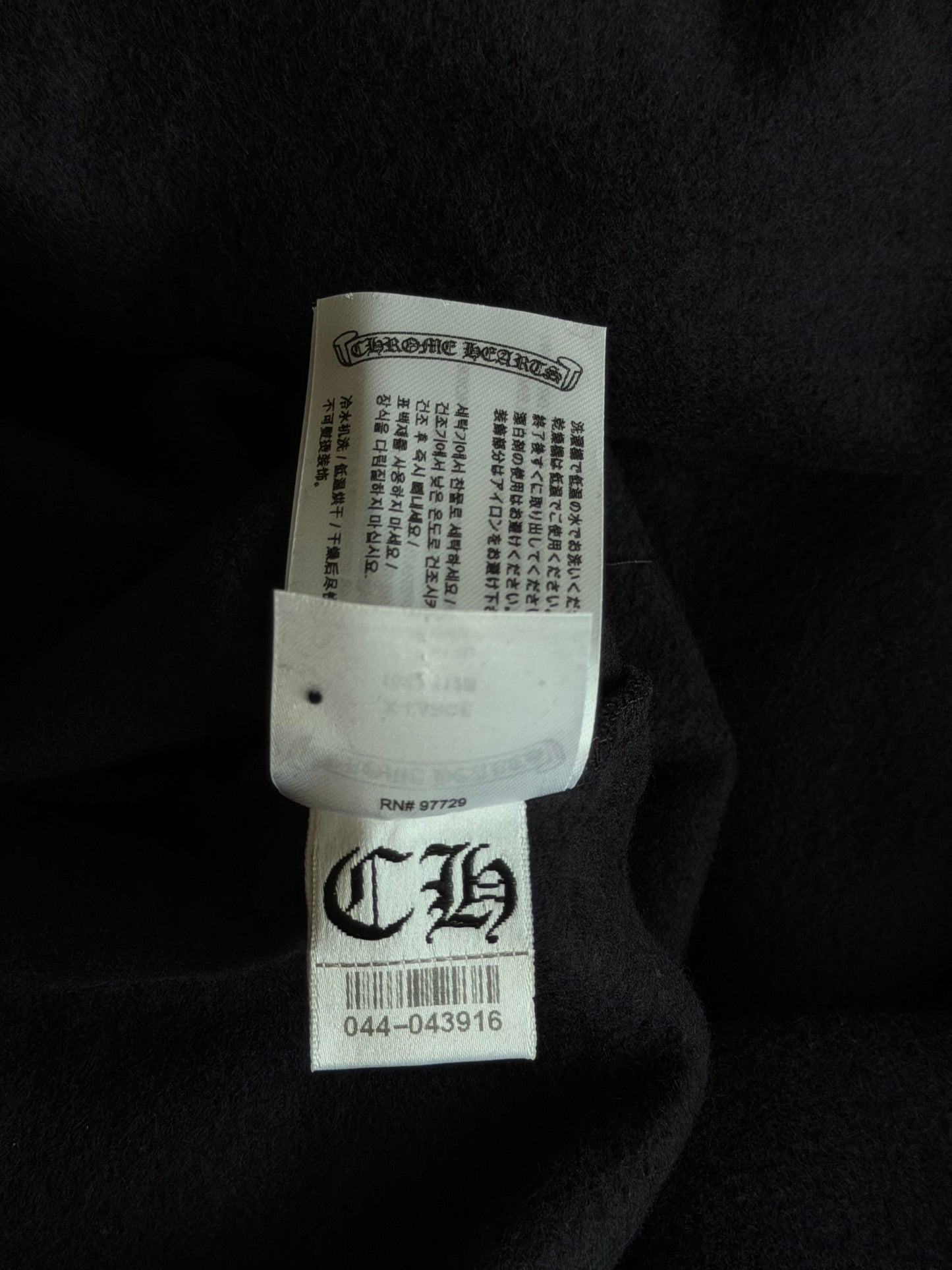 Chrome Hearts Black, White & Pink Deadly Doll Hoodie