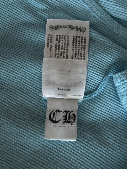 Chrome Hearts Blue & White Horseshoe Tank Top