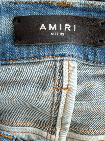 Amiri Indigo Stack Jeans
