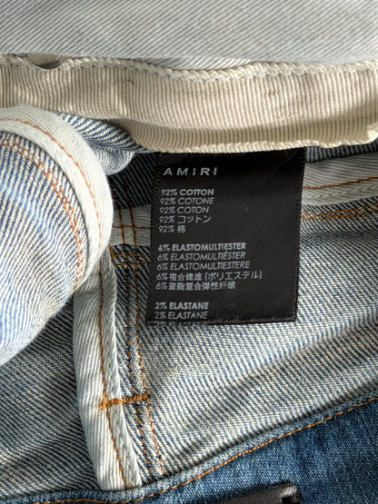 Amiri Indigo Stack Jeans