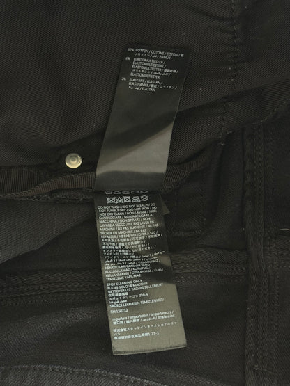 Amiri Aged Black & Red MA Patch Thrasher Jeans