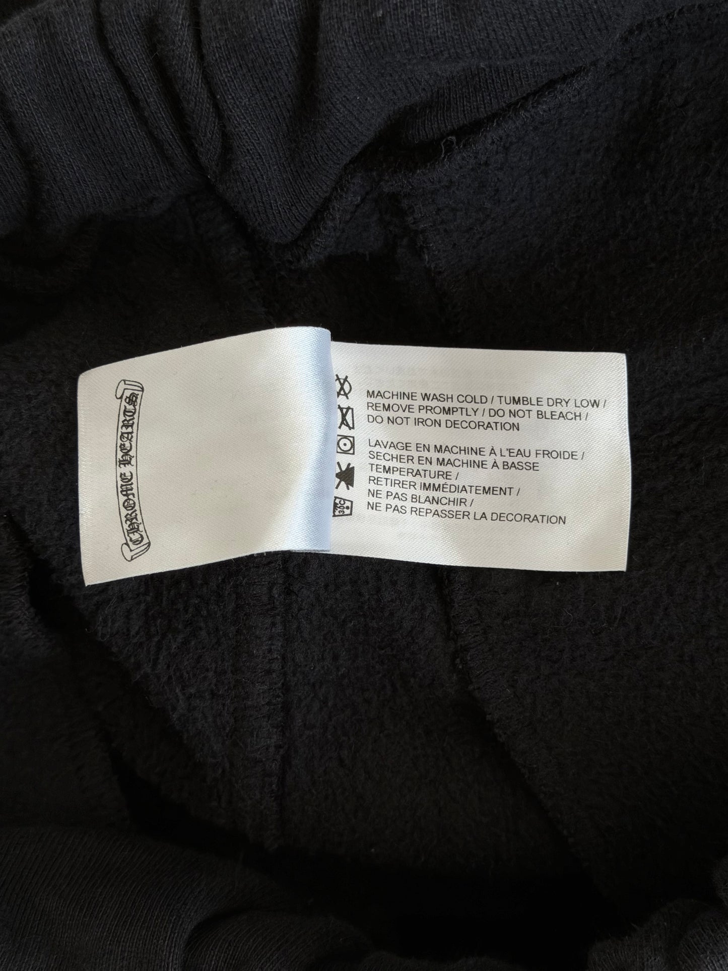 Chrome Hearts Black Camouflage Triple Cross Logo Sweatpants