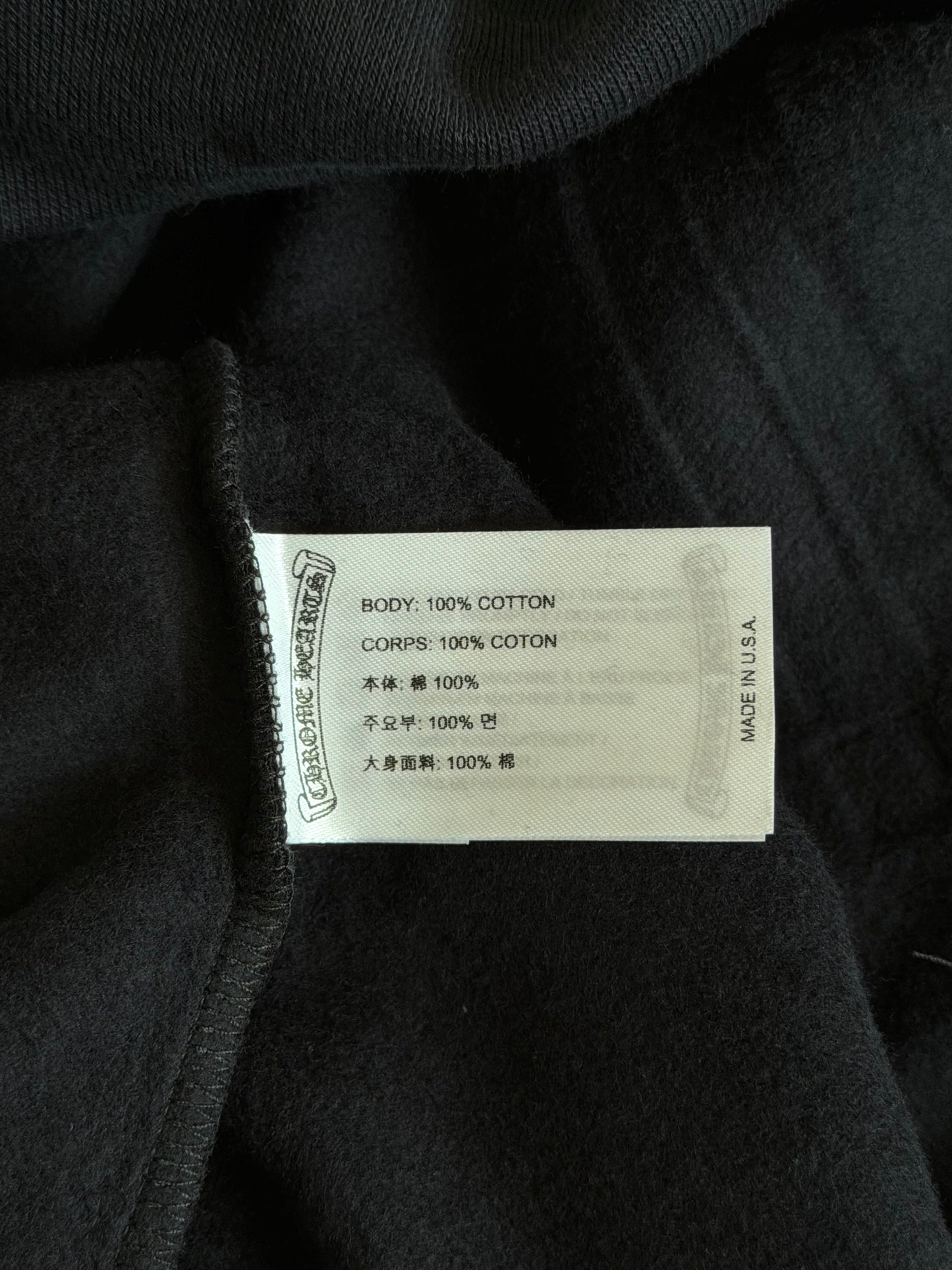 Chrome Hearts Black, White & Pink Deadly Doll Hoodie