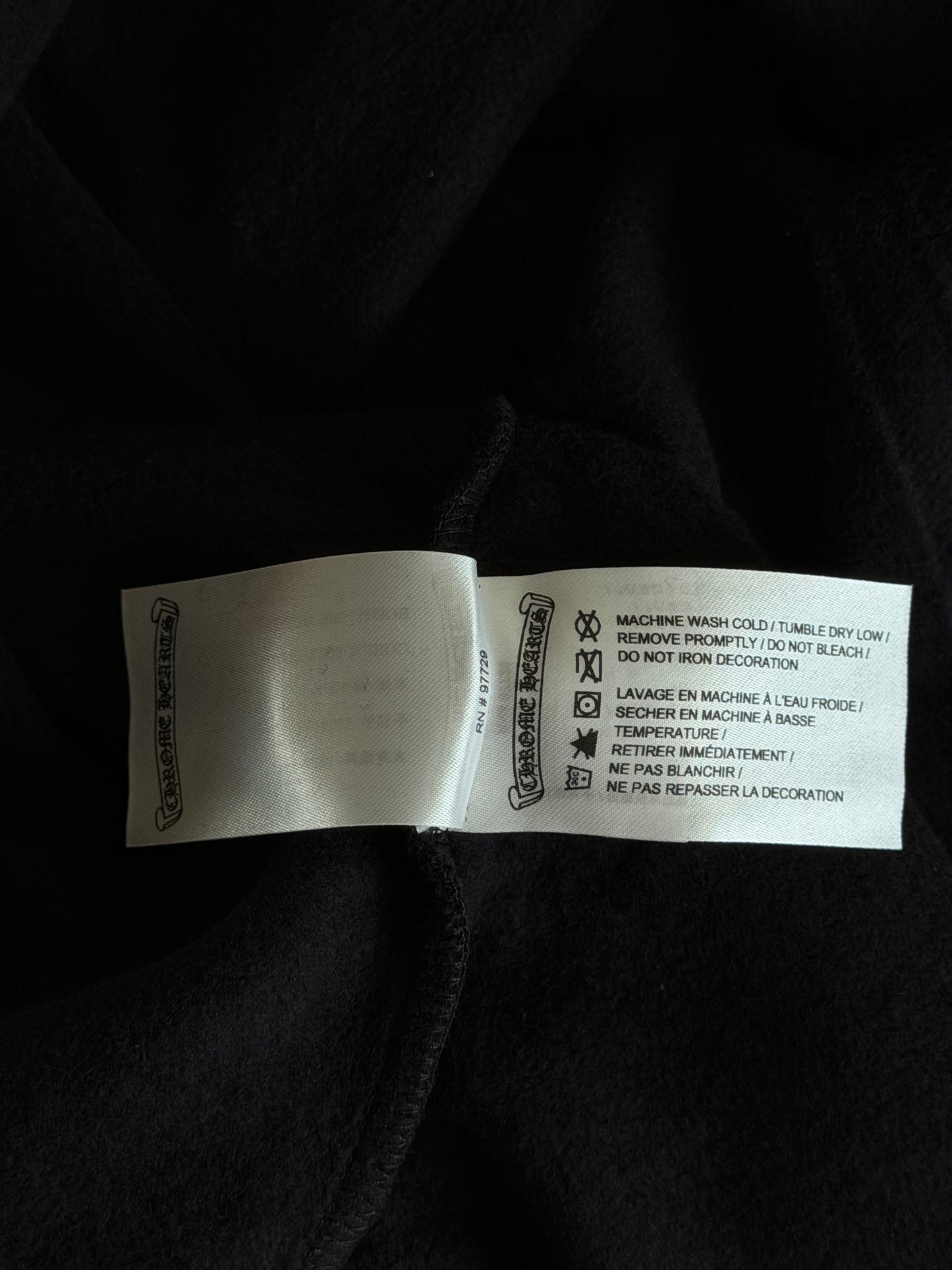 Chrome Hearts Black, White & Pink Deadly Doll Hoodie