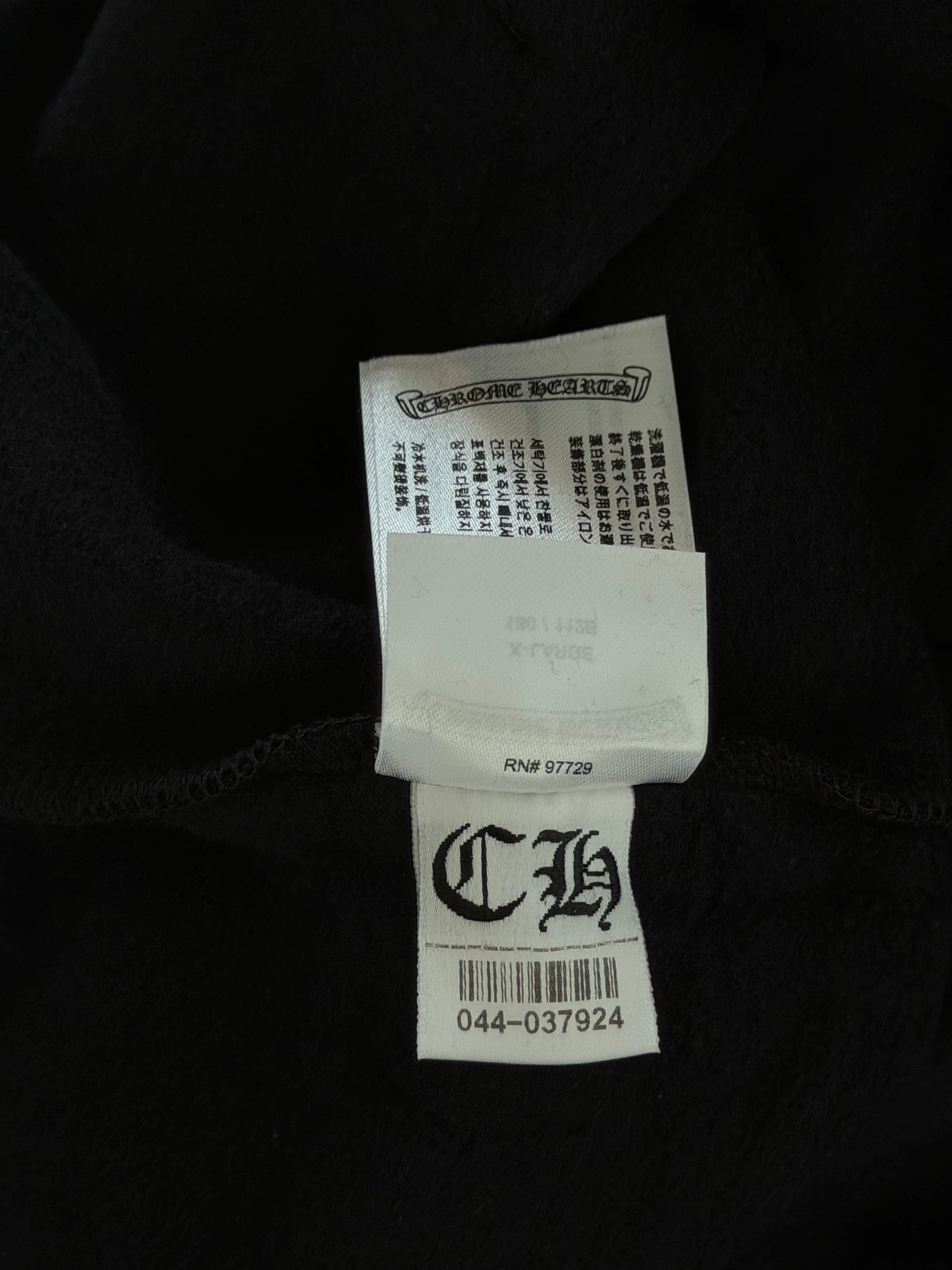 Chrome Hearts Black, White & Pink Deadly Doll Hoodie