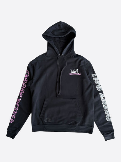 Chrome Hearts Black, White & Pink Deadly Doll Hoodie