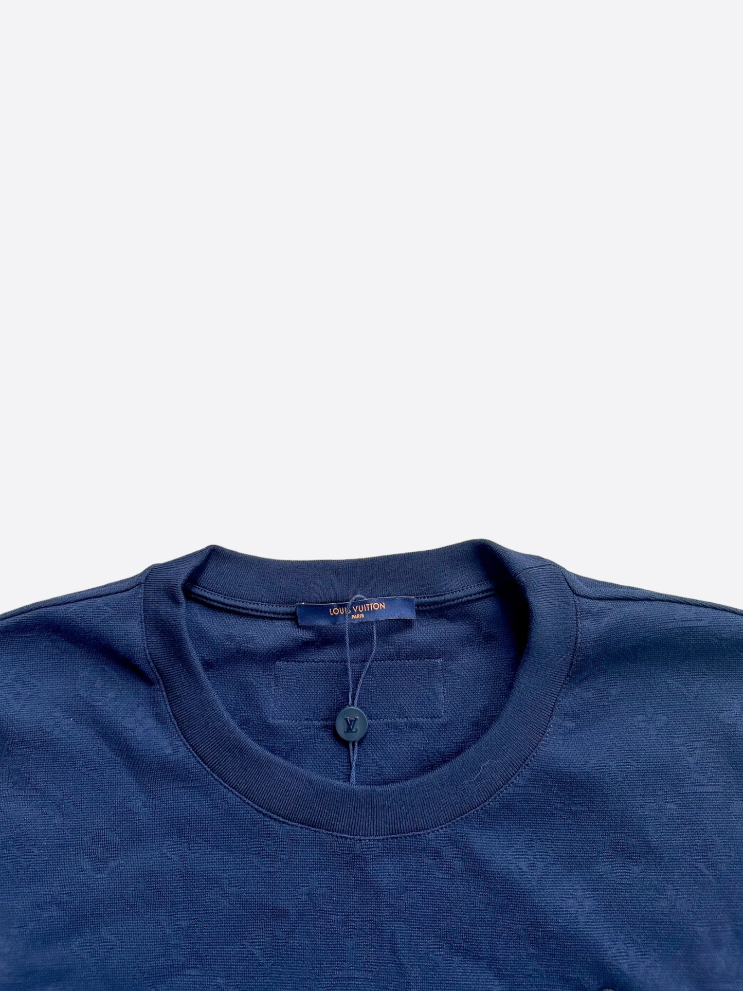 Louis Vuitton Blue Monogram Animal Beads T-Shirt