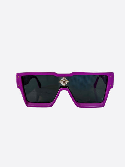 Louis Vuitton Purple Cyclone Sunglasses