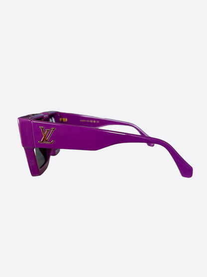 Louis Vuitton Purple Cyclone Sunglasses