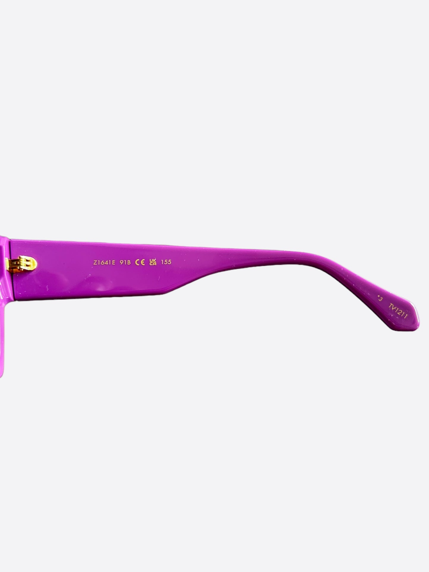 Louis Vuitton Purple Cyclone Sunglasses