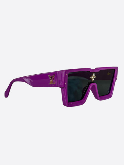 Louis Vuitton Purple Cyclone Sunglasses