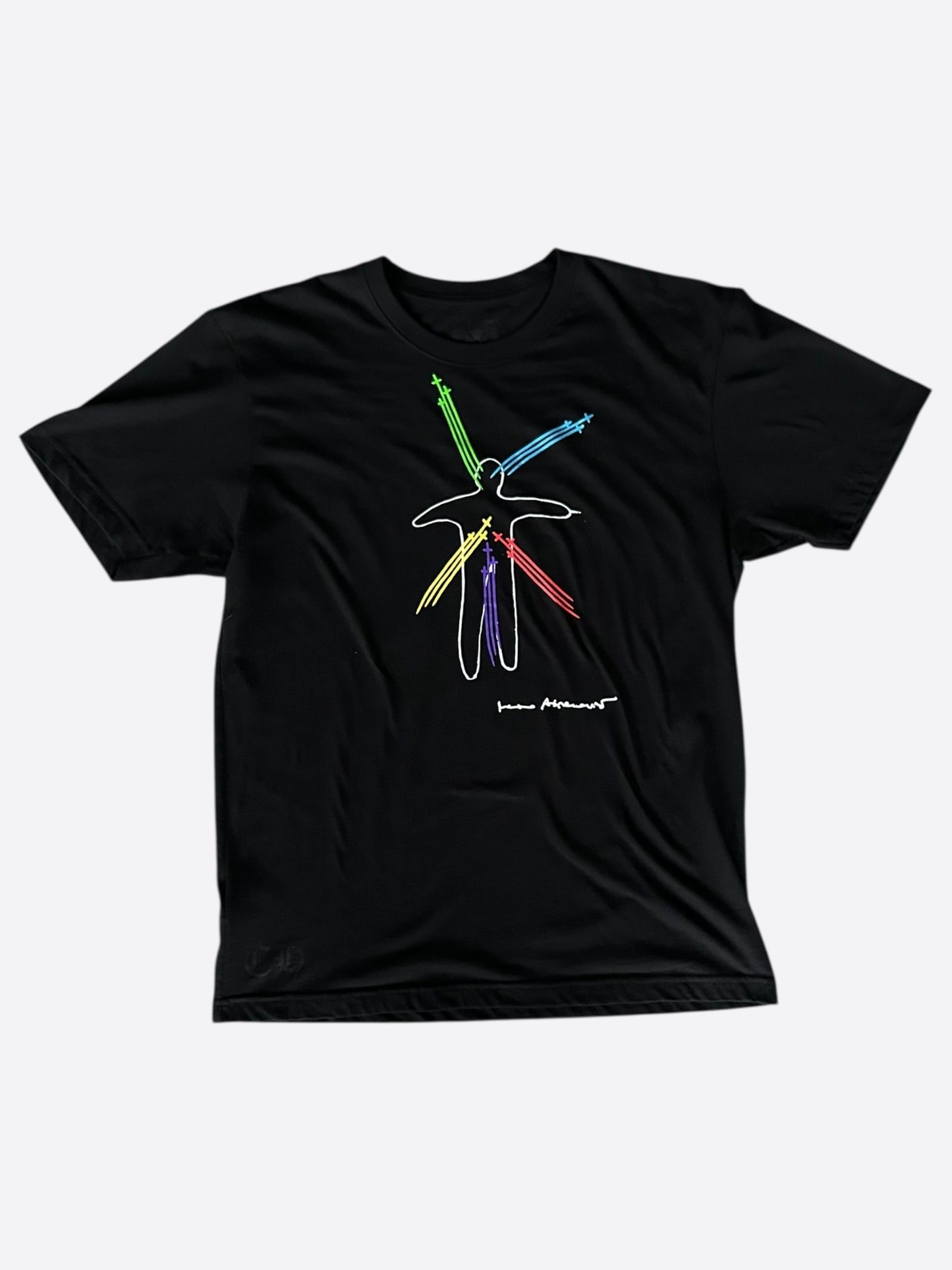 Chrome Hearts Marina Abramovic Black Logo T-Shirt