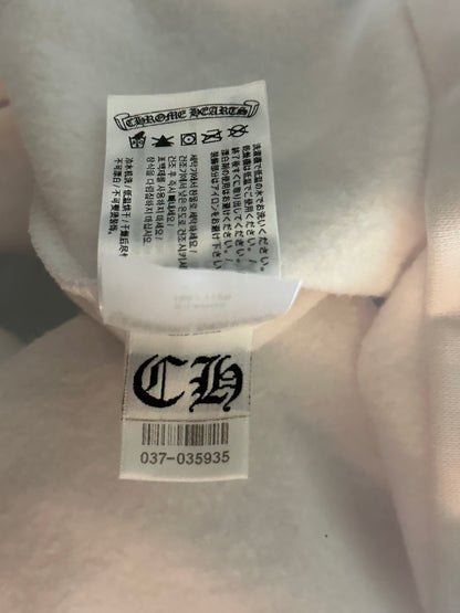 Chrome Hearts White & Black Love You Neck Logo Sweater