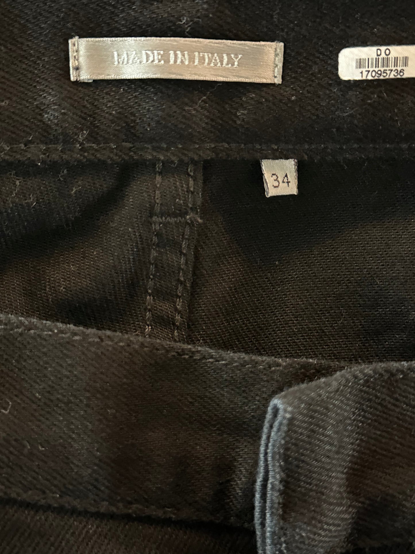 Dior Black & White Atelier Logo Jeans