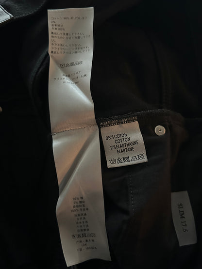 Dior Black & White Atelier Logo Jeans