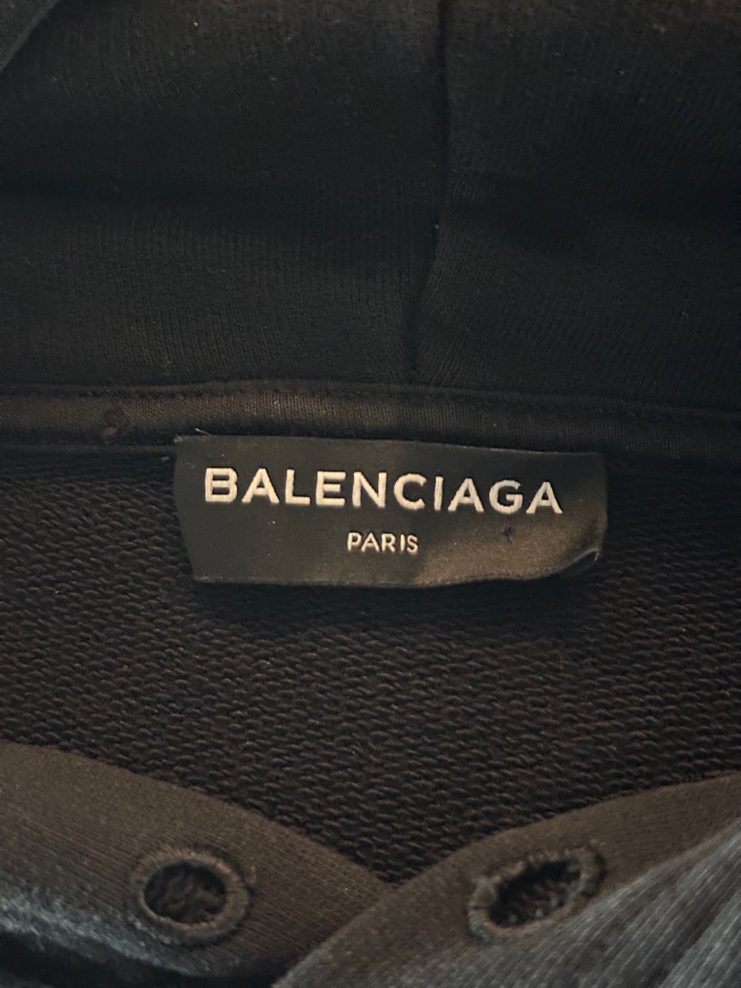 Balenciaga Black & Red Sinner Hoodie