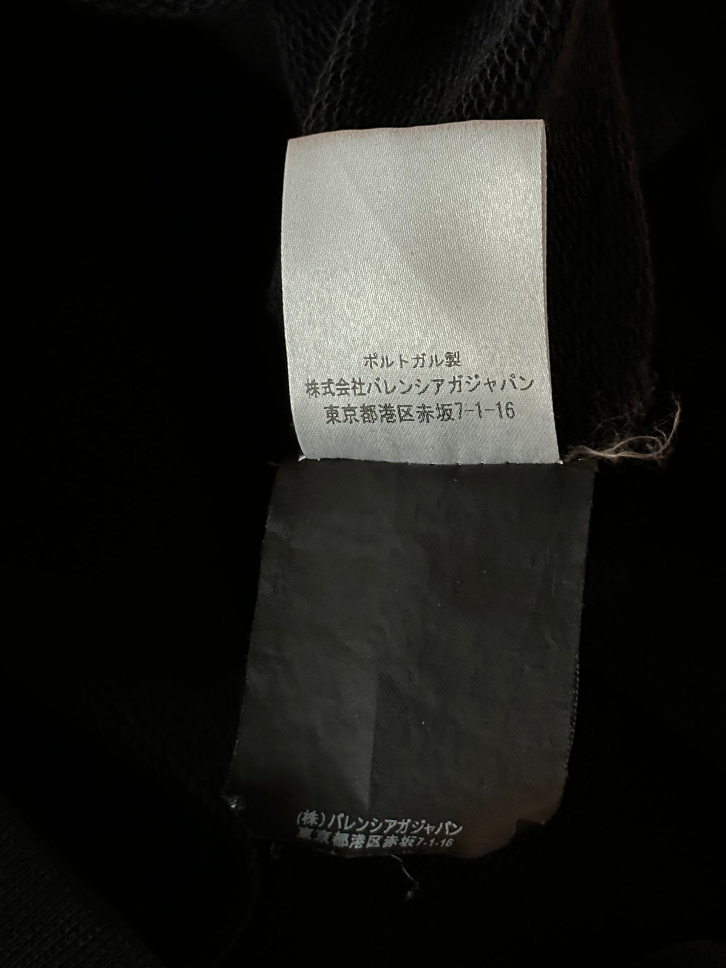 Balenciaga Black & Red Sinner Hoodie