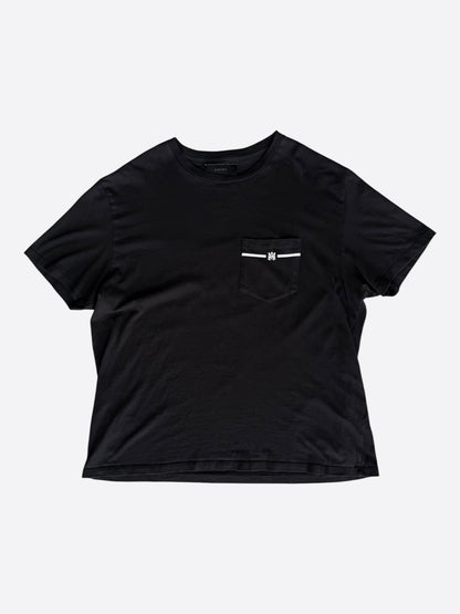 Amiri Black & White Mini MA Bar Logo T-Shirt