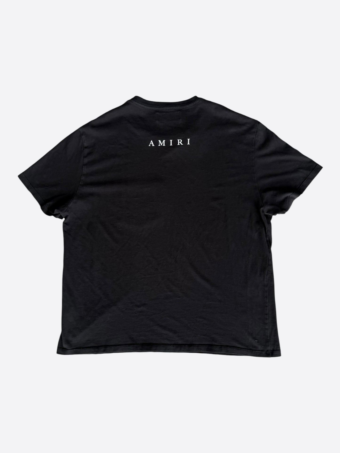 Amiri Black & White Mini MA Bar Logo T-Shirt