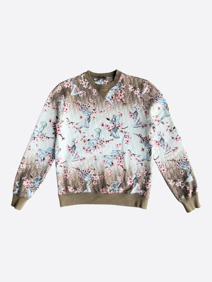 Dior Sorayama Brown Oblique Sweater