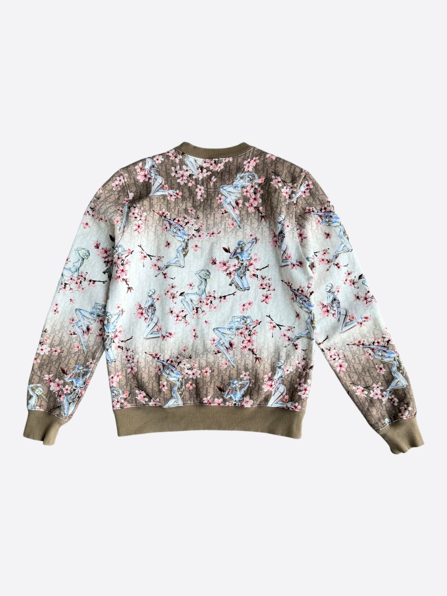 Dior Sorayama Brown Oblique Sweater