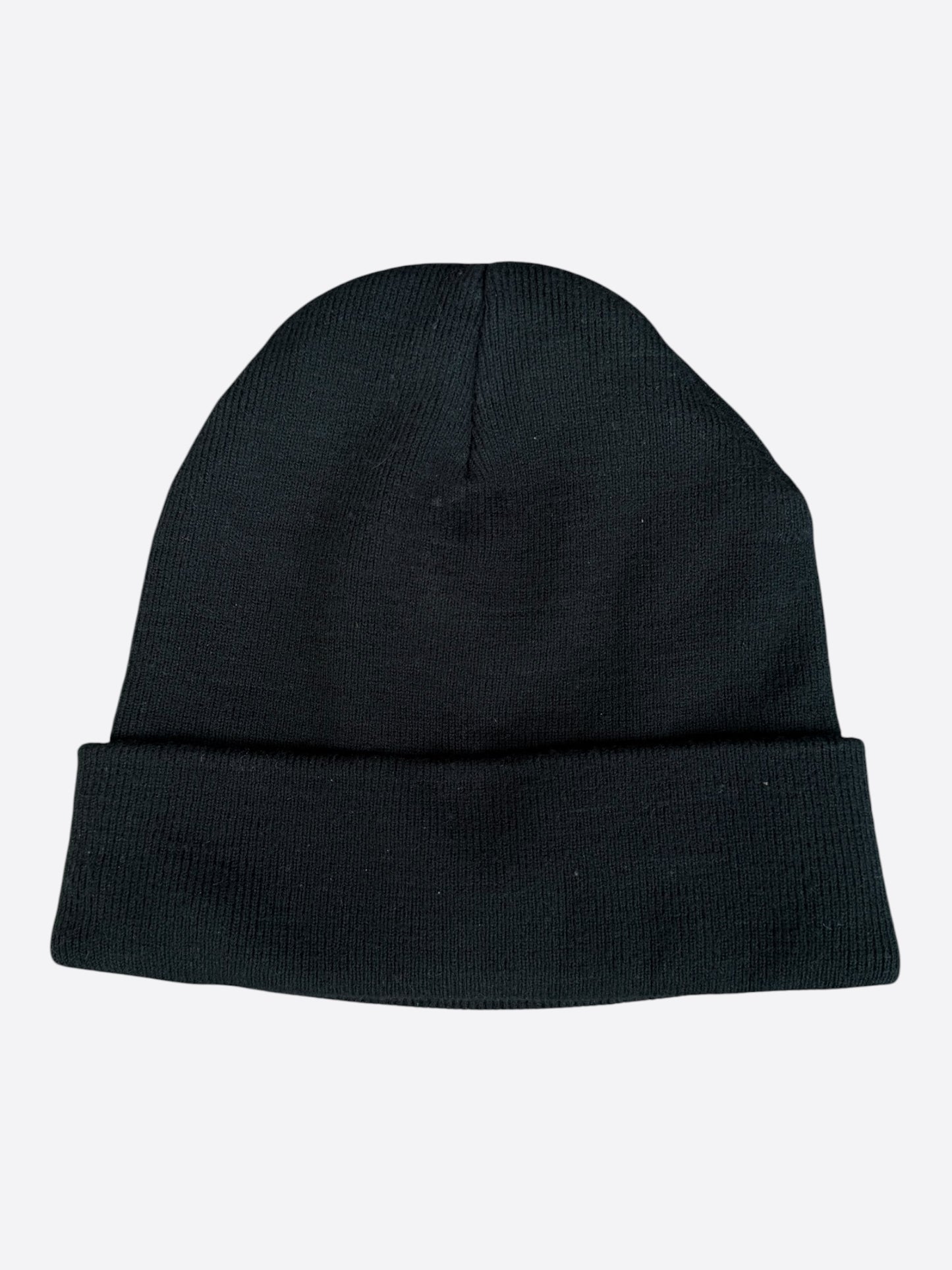 Chrome Hearts Black & White Embroidered Logo Beanie