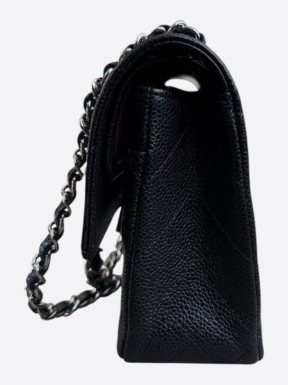 Chanel Black Caviar Quilted Medium Flap Bag