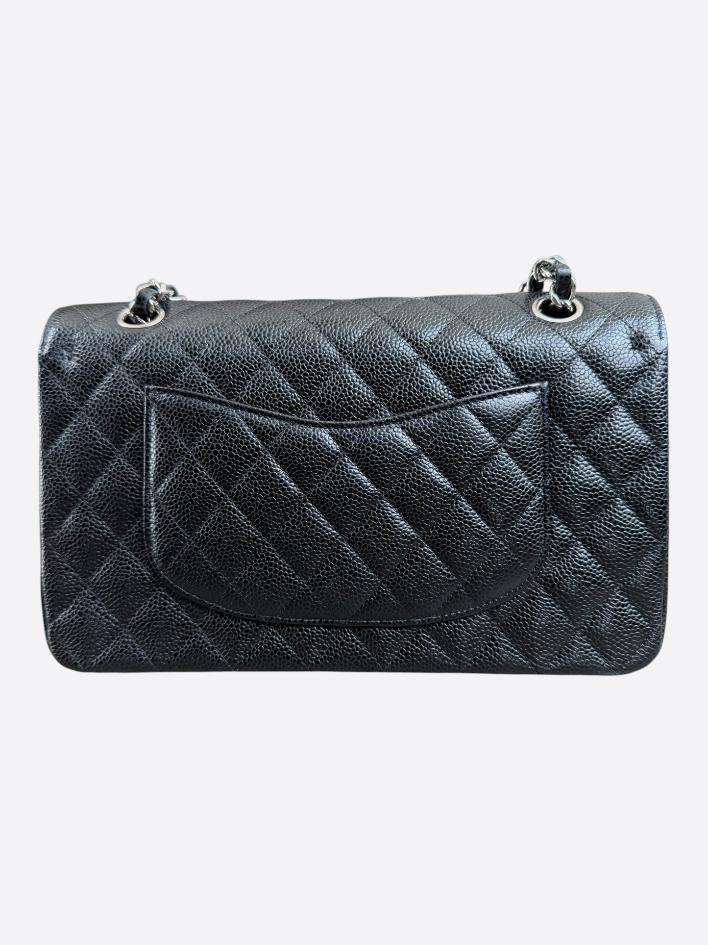 Chanel Black Caviar Quilted Medium Flap Bag