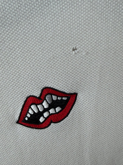 Chrome Hearts Matty White Chomper Polo T-Shirt