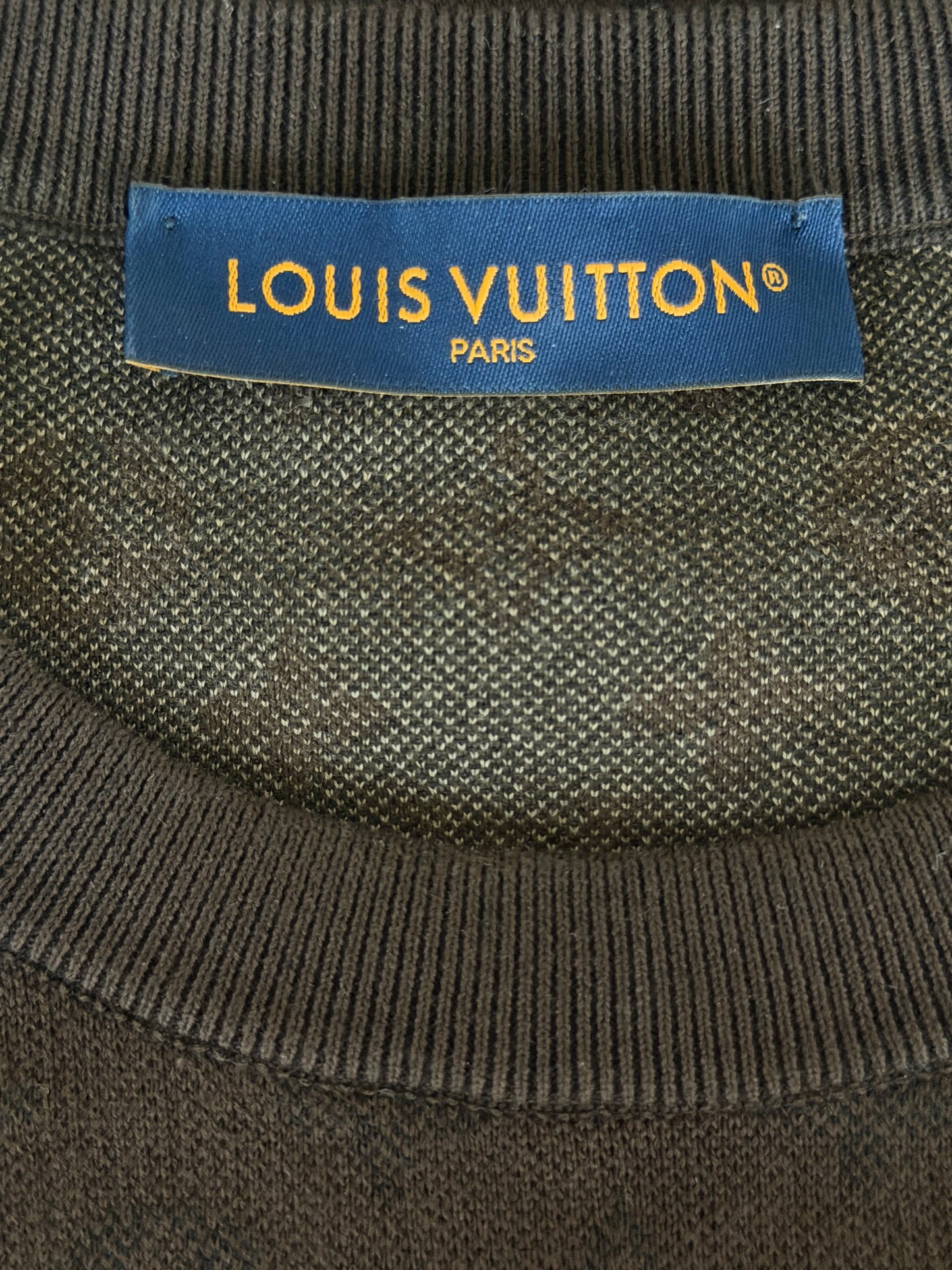 Louis Vuitton Brown Jacquard Monogram T-Shirt