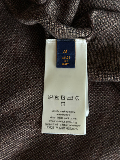 Louis Vuitton Brown Jacquard Monogram T-Shirt