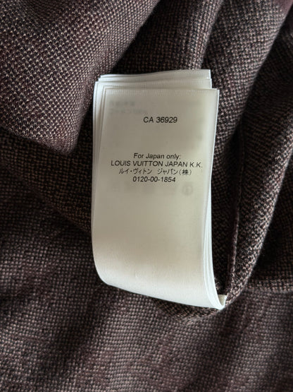 Louis Vuitton Brown Jacquard Monogram T-Shirt