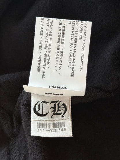 Chrome Hearts Black & White Dagger Logo Women's Sweatpants