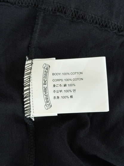 Chrome Hearts Black & Yellow Horseshoe Longsleeve T-Shirt