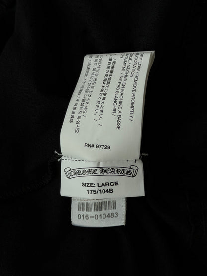 Chrome Hearts Black & Yellow Horseshoe Longsleeve T-Shirt