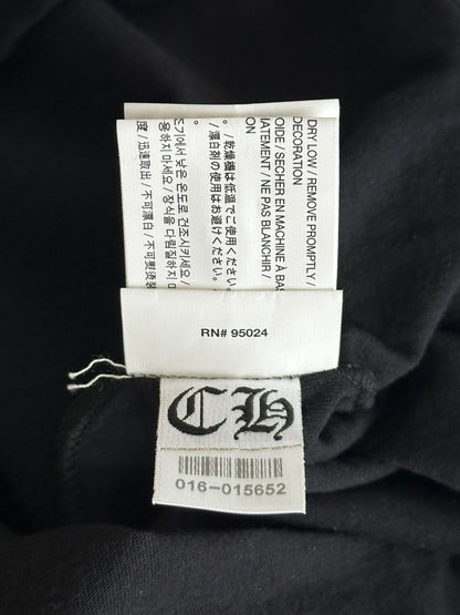 Chrome Hearts Black & Yellow Horseshoe Longsleeve T-Shirt