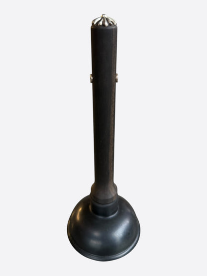 Chrome Hearts Ebony Wood & Silver Plunger