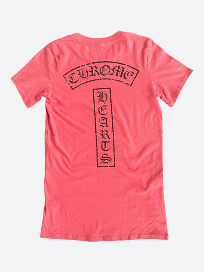 Chrome Hearts Red & Black Star Graphic Women's T-Shirt