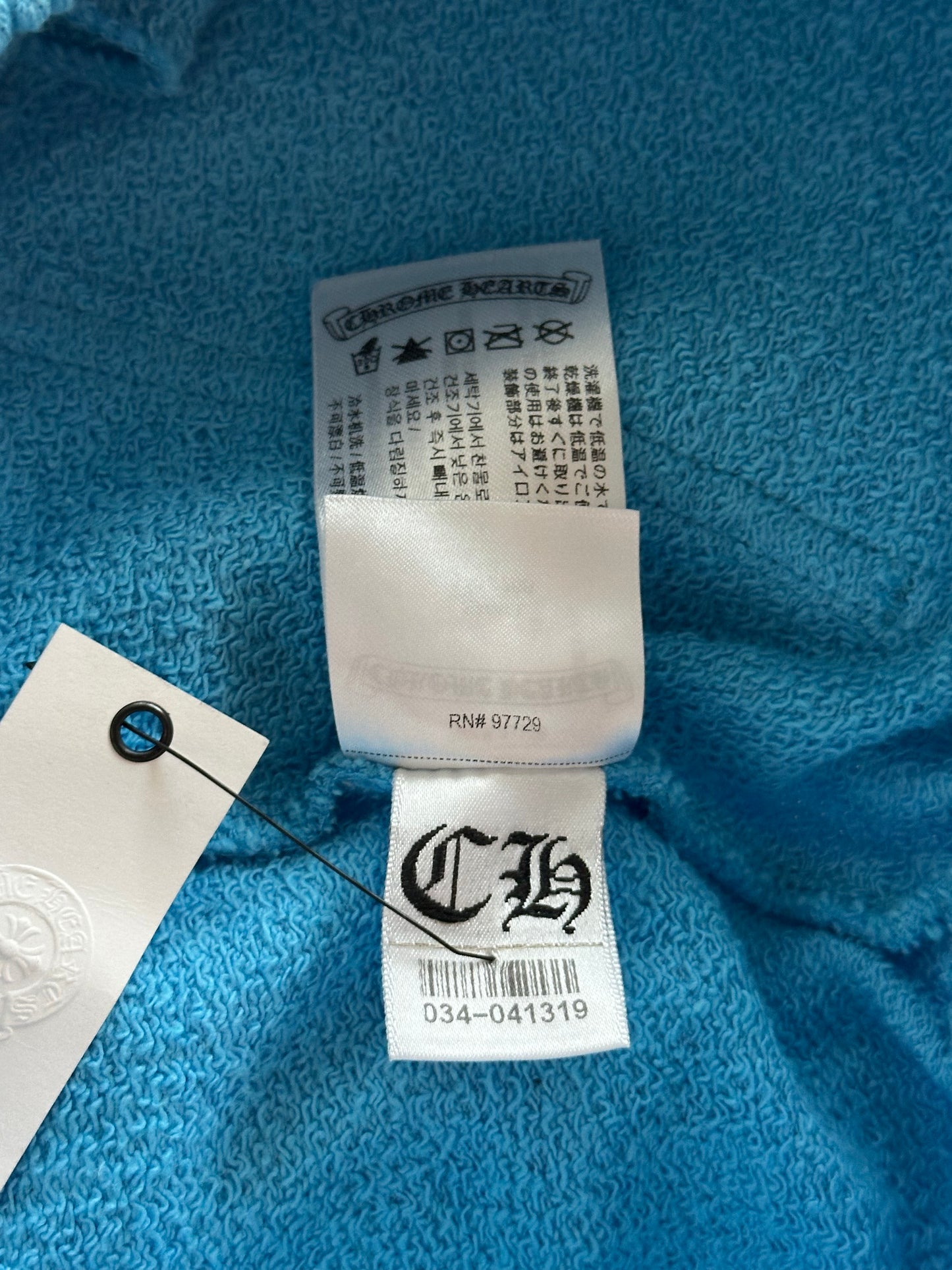 Chrome Hearts Matty Boy Blue Brand New Cargo Shorts
